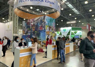 Крымский стенд на туристической выставке MITT 2021 в Москве