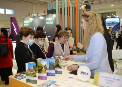 Стенд Крыма на Международной туристической выставке «Интурмаркет» в Москве