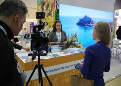 Стенд Крыма на Международной туристической выставке «Интурмаркет» в Москве