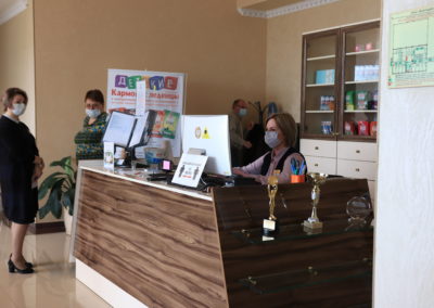 Ресепшн отеля Ribera Resort & SPA